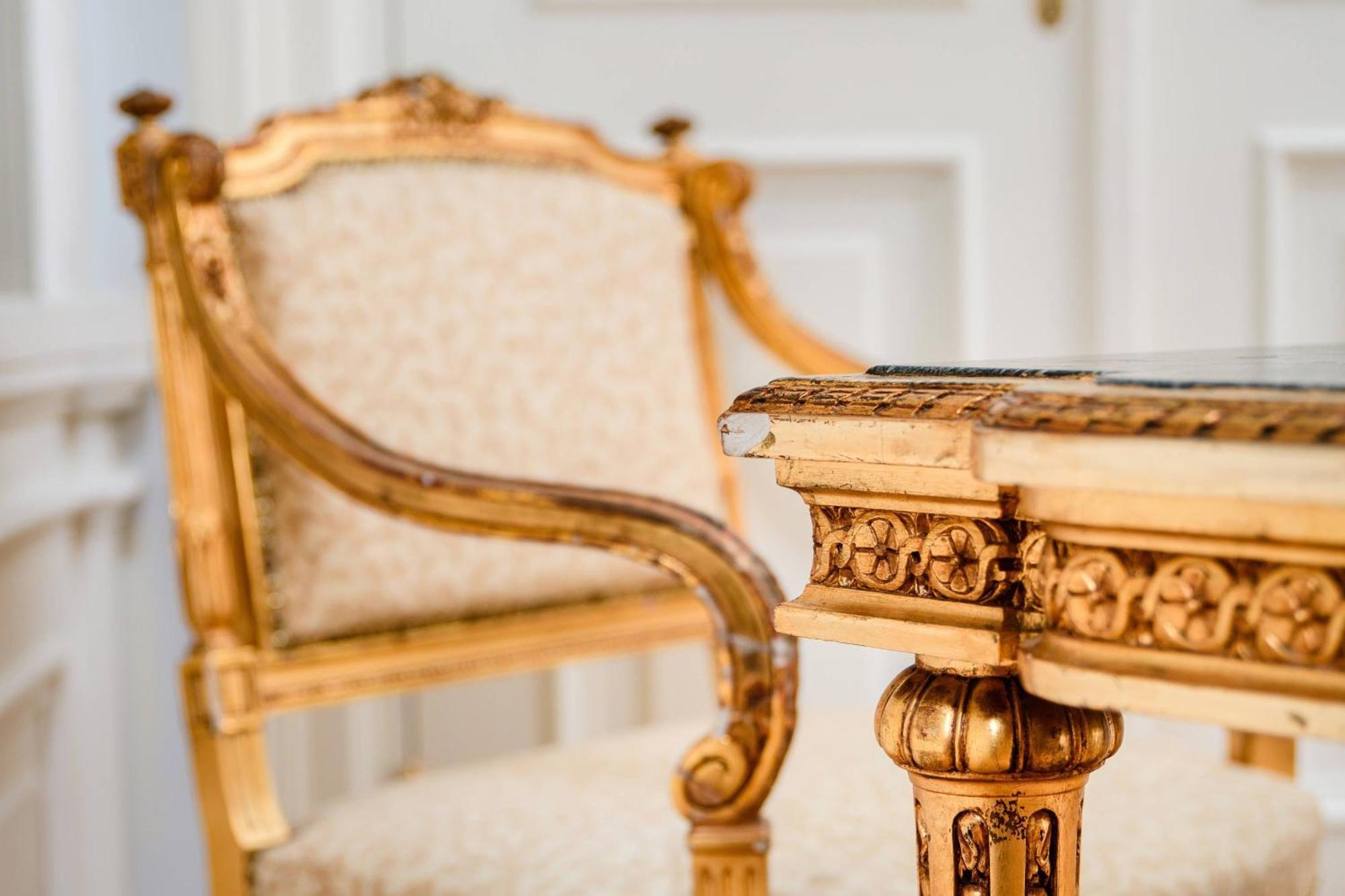 Hotel Bristol, A Luxury Collection Hotel, Warsaw Luaran gambar Gilt furniture